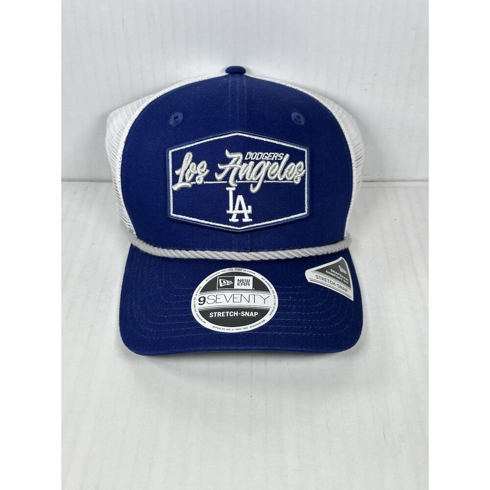 New Era Los Angeles Dodgers Rope 9SEVENTY Stretch Snapback Hat Cap Blue NEW